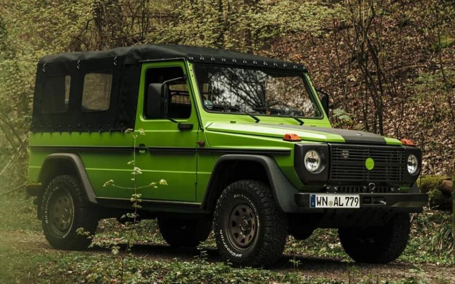 Puch 230GE Cabrio Lime Green by Lorinser '2019